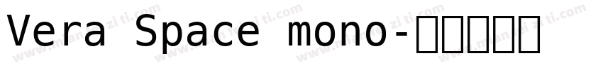 Vera Space mono字体转换